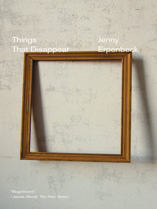 Title details for Things That Disappear by Jenny Erpenbeck - Available